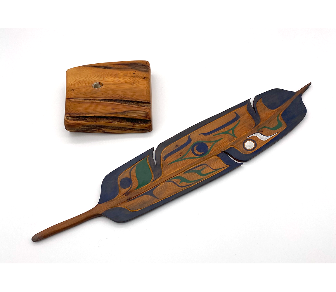 Blue Thunder Feather (Seahawks) - Micah McCarty